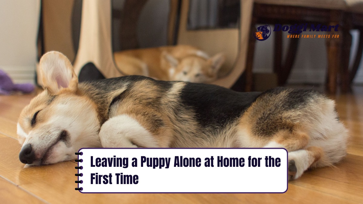 Leaving a Puppy Alone at Home for the First Time